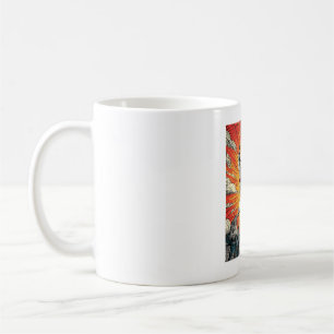 Superhero Shiba - Comic Book Dog Kaffeetasse