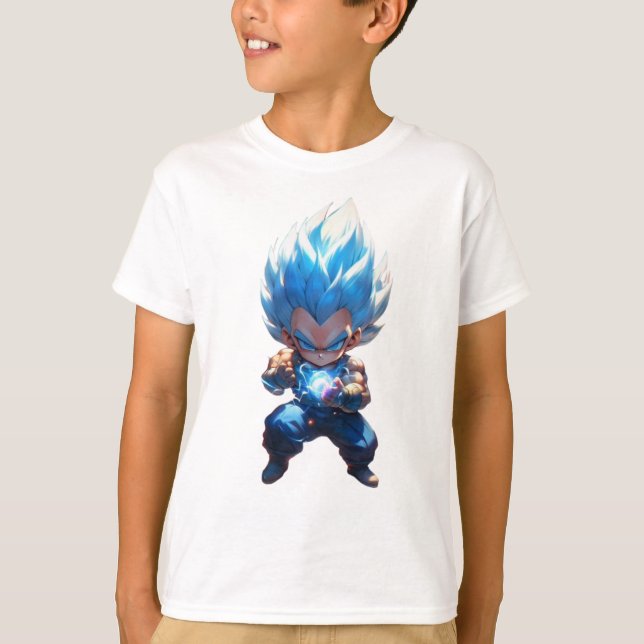 Superhero Silhouette T - Shirt - Minimalistisches  (Vorderseite)