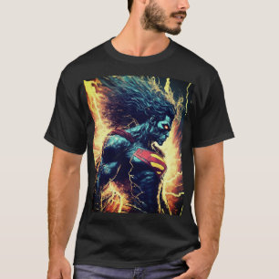 "Superhero T-Shirt Designs : Energy Projection Pow