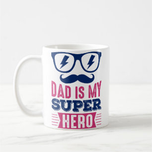 Superhero Vater - Mein echter Held Kaffeetasse