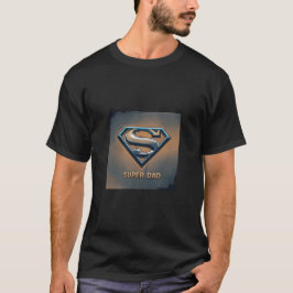 Superhero Vater T - Shirt - Cooles Geschenk für de