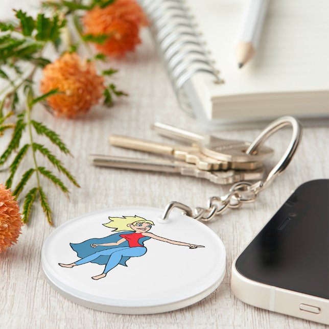 Superhero Woman Schlüsselanhänger (Von Creator hochgeladen)