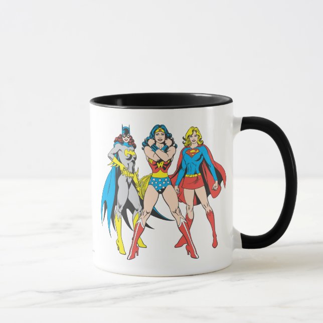 Superheroine-Pose Tasse (Rechts)