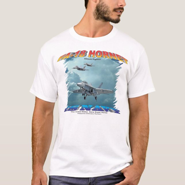 Superhornissen-Landung T-Shirt (Vorderseite)