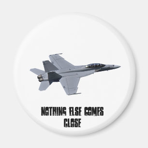 Superhornissen-Magnet US-Marine-F-18 Magnet