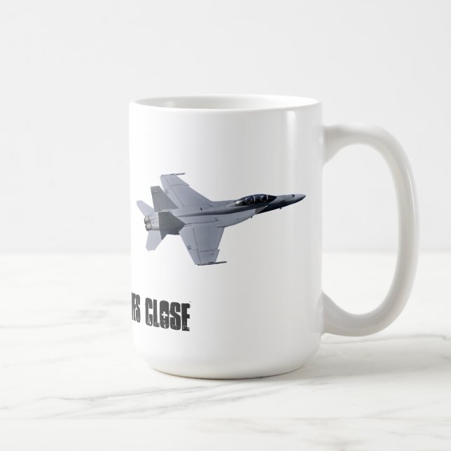 Superhornissen-Tasse US-Marine-F-18 Kaffeetasse (Rechts)