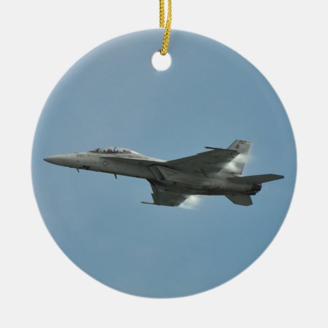 Superhornissen-Verzierung der Marine-FA-18 Keramikornament (Vorne)