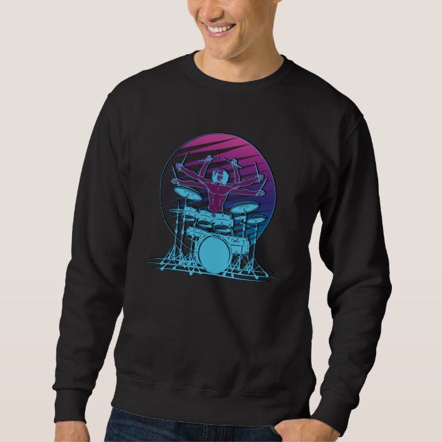 Superhuman Drummer Sweatshirt (Vorderseite)