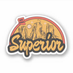 Supérieur, Autocollant Arizona