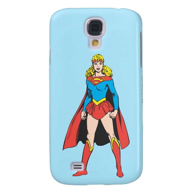 Superigirl Stands Case-Mate Samsung Galaxy Hülle (Rückseite)