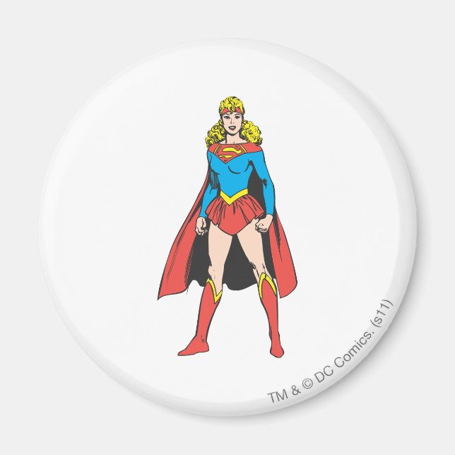 Superigirl Stands Magnet (Vorne)