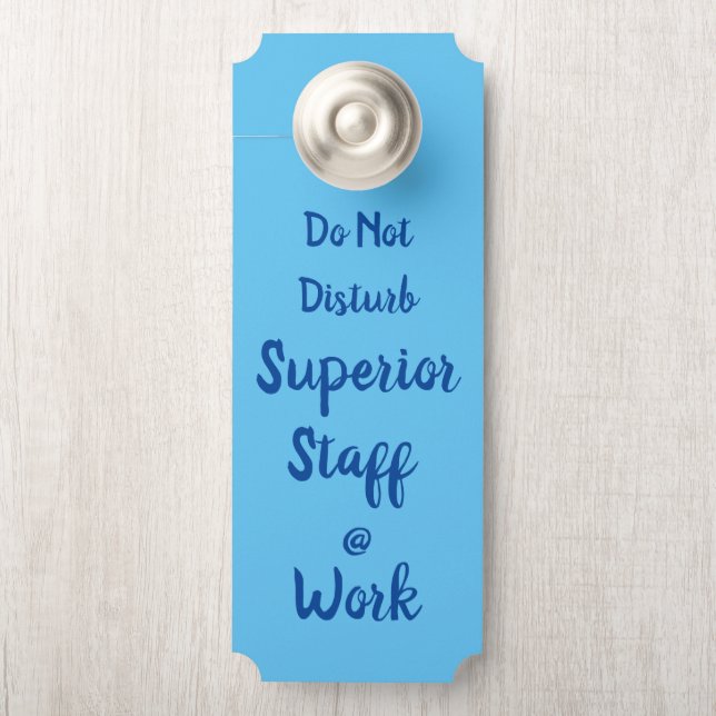Superior Counseling Door Hanger Türanhänger (Auf Knauf)