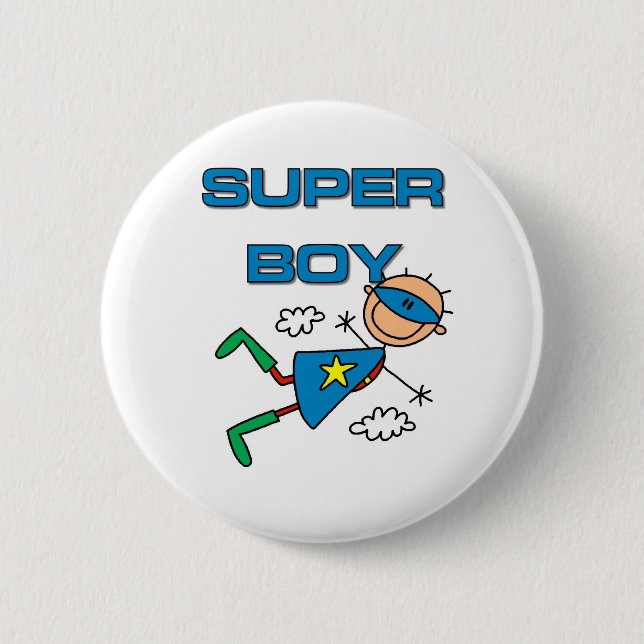 Superjunge Button (Vorderseite)