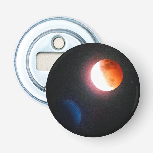 Superknopf-Flaschen-Öffner des Flaschenöffner (Vorderseite)