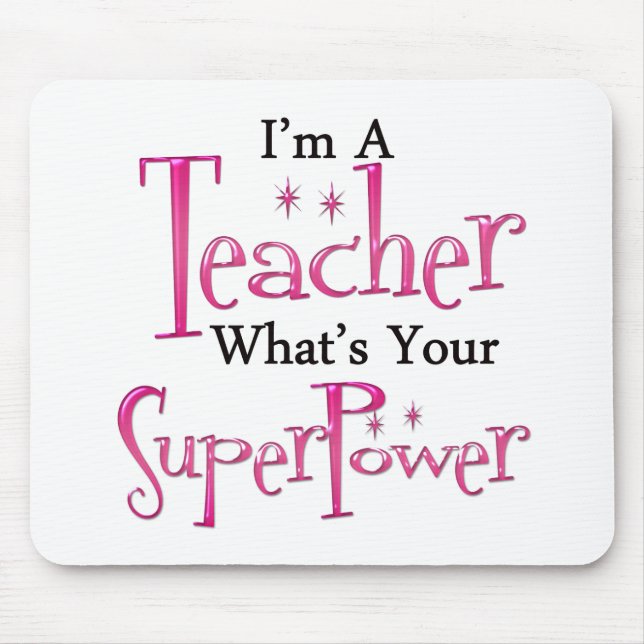 Superlehrer Mousepad (Vorne)