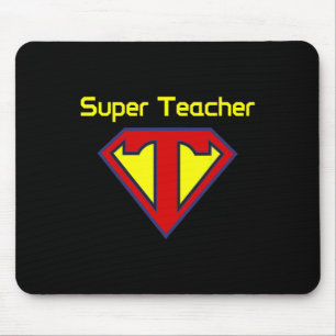 Superlehrer Superheld Lustiger Lehrer Mousepad