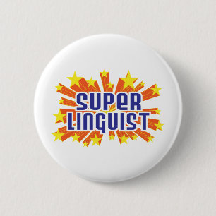 Superlinguist Button