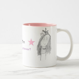 Supermacht-Mama-Kaffee-Magnesium Zweifarbige Tasse