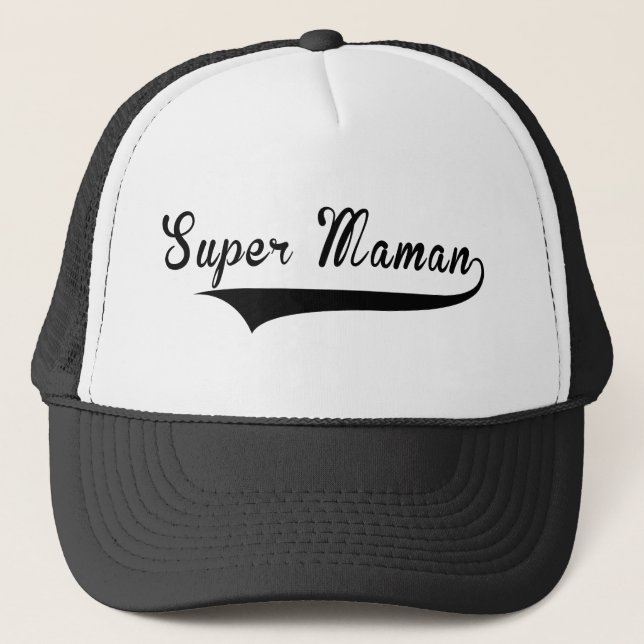 Supermama Truckerkappe (Vorderseite)
