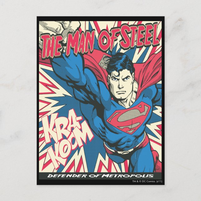 Superman 12 postkarte (Vorderseite)