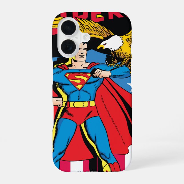 Superman #14 iPhone 16 hülle (Rückseite)