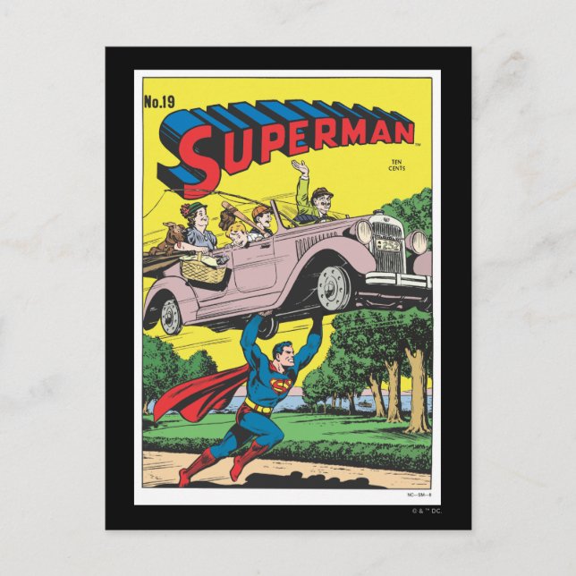Superman #19 postkarte (Vorderseite)