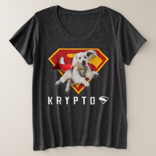 Superman (2025 Movie) Krypto Shield T-Shirt (Design vorne)