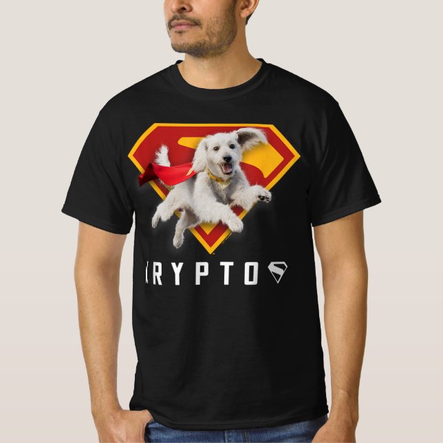 Superman (2025 Movie) Krypto Shield T-Shirt (Vorderseite)