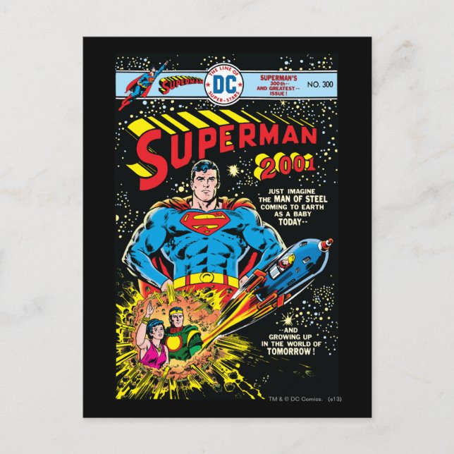 Superman #300 postkarte (Vorderseite)