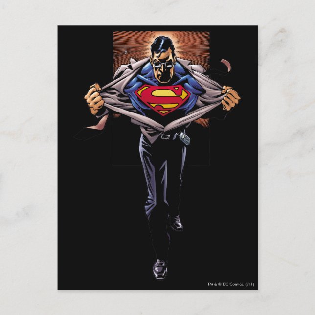 Superman 30 postkarte (Vorderseite)