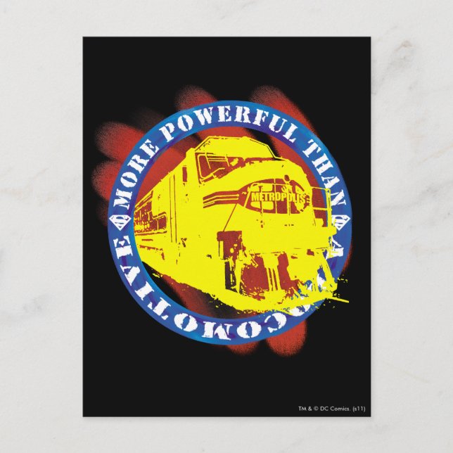 Superman 40 postkarte (Vorderseite)