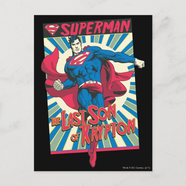Superman 56 postkarte (Vorderseite)