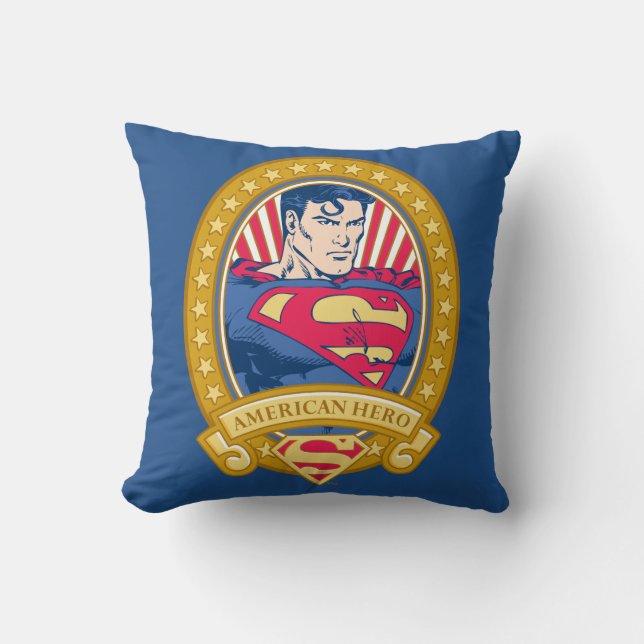Superman American Hero Kissen (Vorderseite)