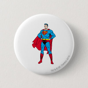 Superman Arms geklammert Button