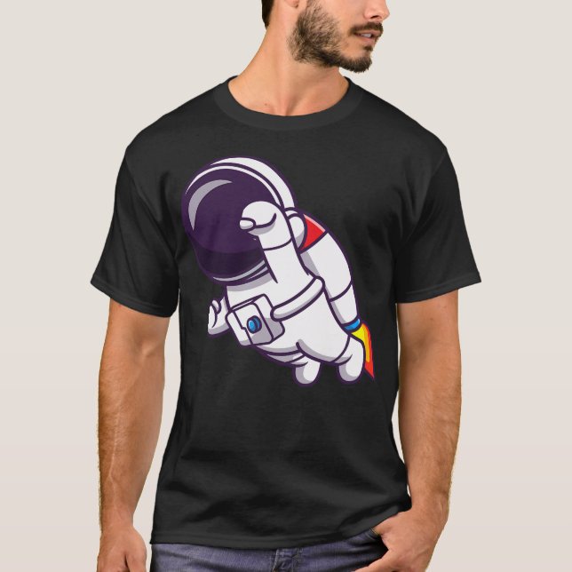 Superman Astronaut T-Shirt (Vorderseite)