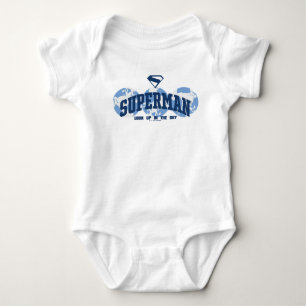 Superman auf der ganzen Welt Baby Strampler
