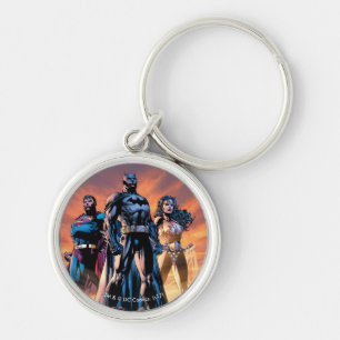 Superman, Batman und Wonder Woman Trinity Schlüsselanhänger