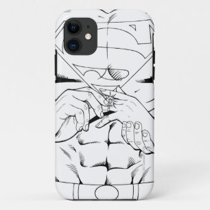 Superman Black and White 3 Case-Mate iPhone Hülle
