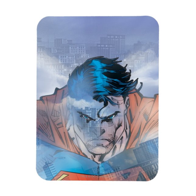 Superman - Blau Magnet (Vertikal)