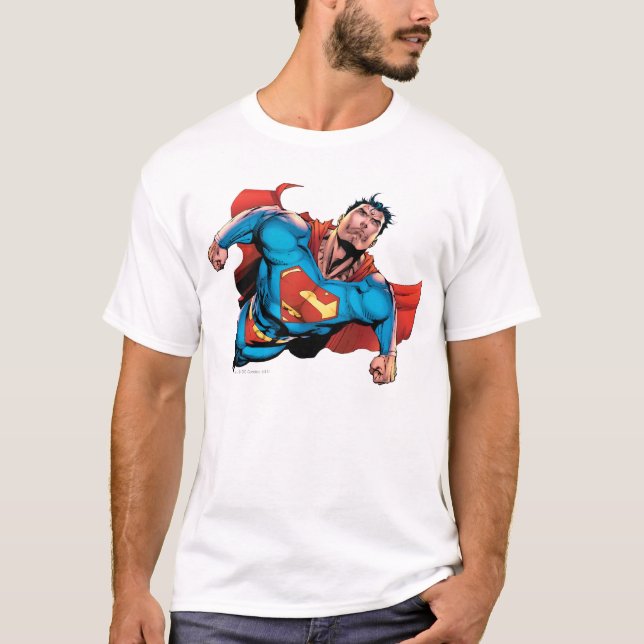 Superman Comic Style T-Shirt (Vorderseite)