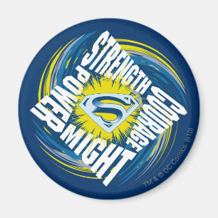 Superman Courength Might Power Magnet