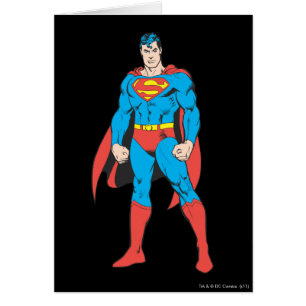 Superman debout