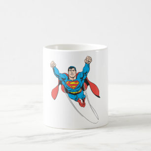 Superman Flies Forward Kaffeetasse