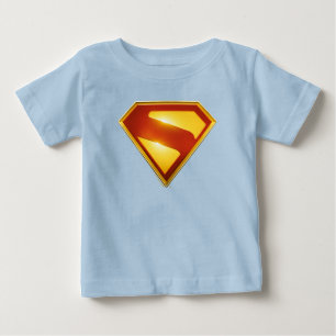 Superman Golden S Schild Brilliance Baby T-shirt