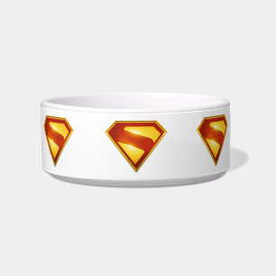 Superman Golden S Shield Brillianz Napf