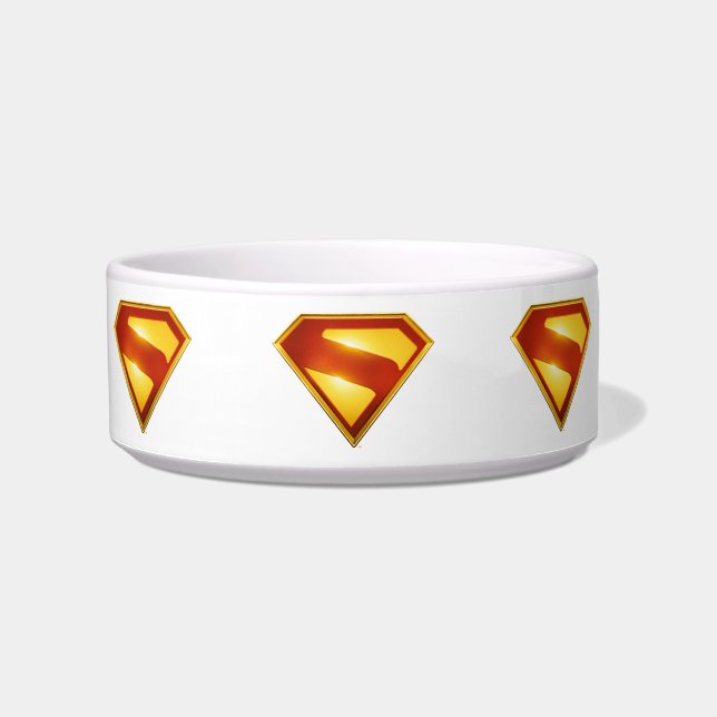 Superman Golden S Shield Brillianz Napf (Vorderseite)