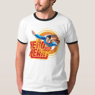 Superman Hero mit Herz T-Shirt