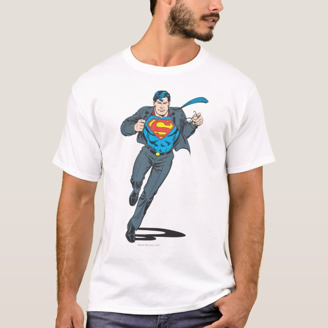 Superman in Business Garb T-Shirt (Vorderseite)