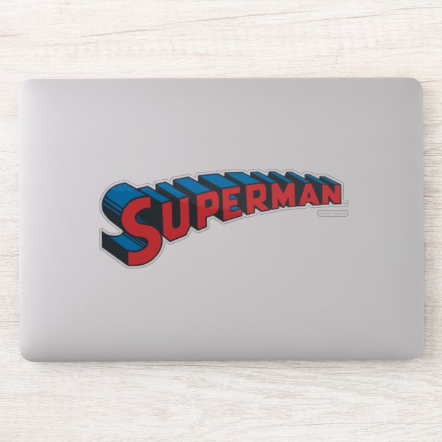 Superman | Klassisches Logo Aufkleber (Computer)
