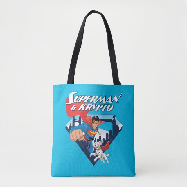 Superman & Krypto Soar Tasche (Vorderseite)
